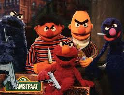 Sesame Street gangsters